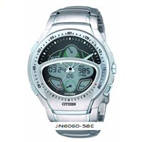 Montre Citizen Homme Of Action in Acier JN6060-58E - JN6060-58E